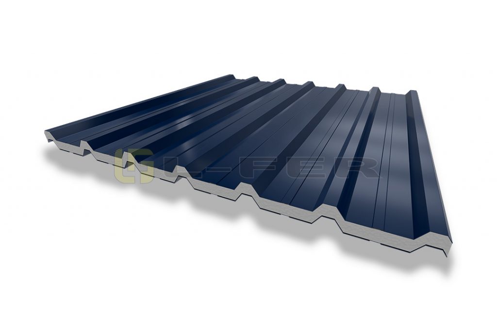 Telhas Metálicas Termoacústicas Coloridas L-Fer Itapira